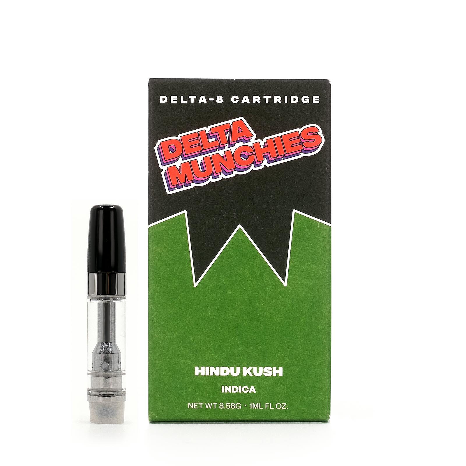 Delta Munchies Hindu Kush 1000mg Delta 8 Vape Cartridge Leafly