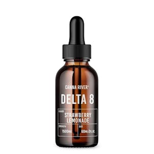 Photo of Strawberry Lemonade | 1500MG Delta-8 THC Oil Tincture | by Canna River | only $29.99