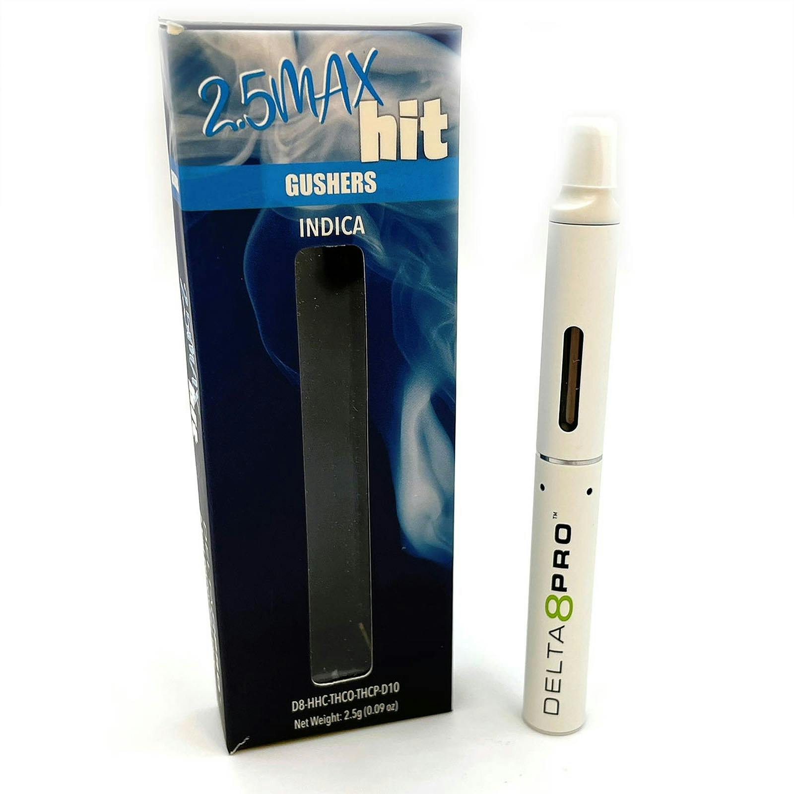 Delta 8 Pro 2.5mL Max Hit Disposable Vape Delta 8 THC/HHC/Delta 8 THCO/THCP/Delta 10 THC