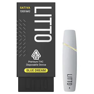 Photo of LITTO - Blue Dream - Premium THC Disposable Vape Pen - 1G