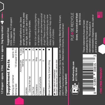 Photo of RE-LIVE - 1200mg - Watermelon - 1 oz
