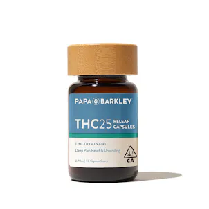 Photo of THC25 Releaf Capsules, 40ct