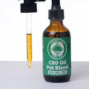 Photo of 600mg Full Spectrum Pet CBD Oil Tincture (60mL)