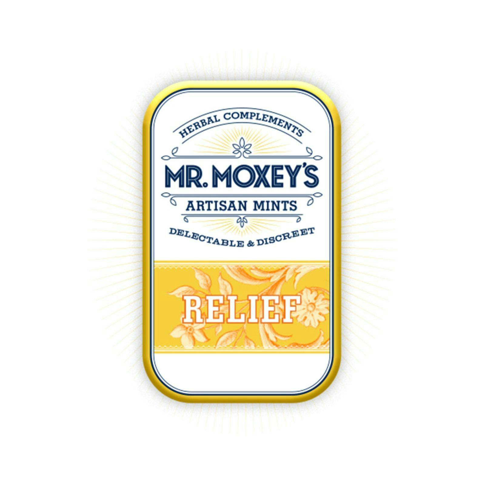 Mr. Moxey's Relief 51 Ginger Mints (100mg CBD/20mg THC) Leafly