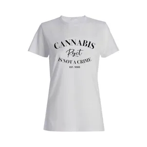 Photo of RYOT® Womens “Not a Crime” T-Shirt