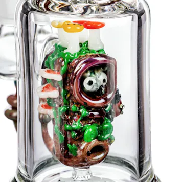 Photo of Empire Glassworks “Renew the Redwoods” UV Mini Beaker Bong