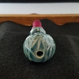 Photo of Hybrid Pipe w/Ceramic and Purpleheart Wood (5 in, 12.5 cm)