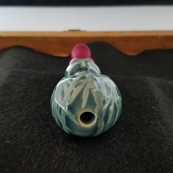 Photo of Hybrid Pipe w/Ceramic and Purpleheart Wood (5 in, 12.5 cm)