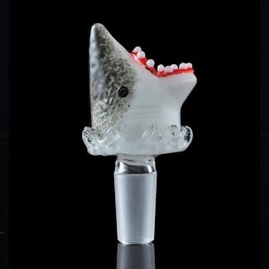 Product image for Empire Glassworks "Jawsome" Shark Bowl Piece