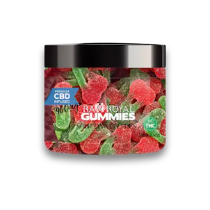 Photo of R.A. Royal Gummies: CBD Sour Cherry Gummy Jar (900 MG)