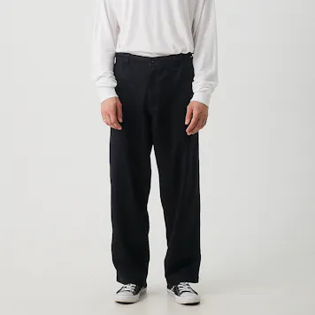 Photo of Afends Mens Chess Club - THC Essentials - Hemp Relaxed Pants - Black