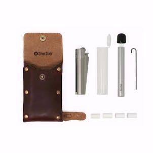 Photo of SilverStick Leather Dugout: Toasted Brown