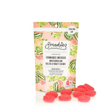Photo of Watermelon 250mg Delta-8 THC Fruit Chews - Oklahoma