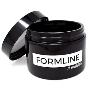 Photo of 1/2 Oz Smell Proof Container / Stash Jar - 250 ML - Black Ultraviolet UV Preserves Contents Longer
