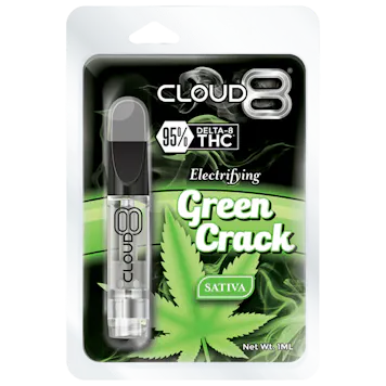 Photo of Cloud 8 - Delta 8 - Green Crack - 1ML Cartridge