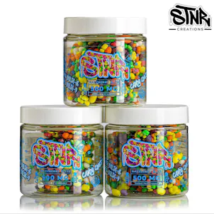 Photo of Razberry Blitz | 500MG Candy Cluster Jar