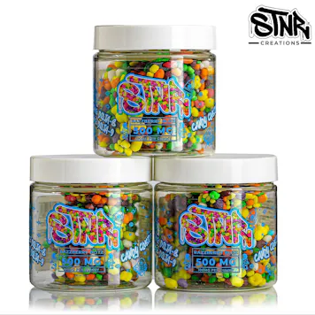 Photo of Razberry Blitz | 500MG Candy Cluster Jar