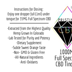Photo of All Natural - 1000 MG Full Spectrum CBD Tincture