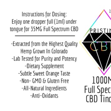 Photo of All Natural - 1000 MG Full Spectrum CBD Tincture