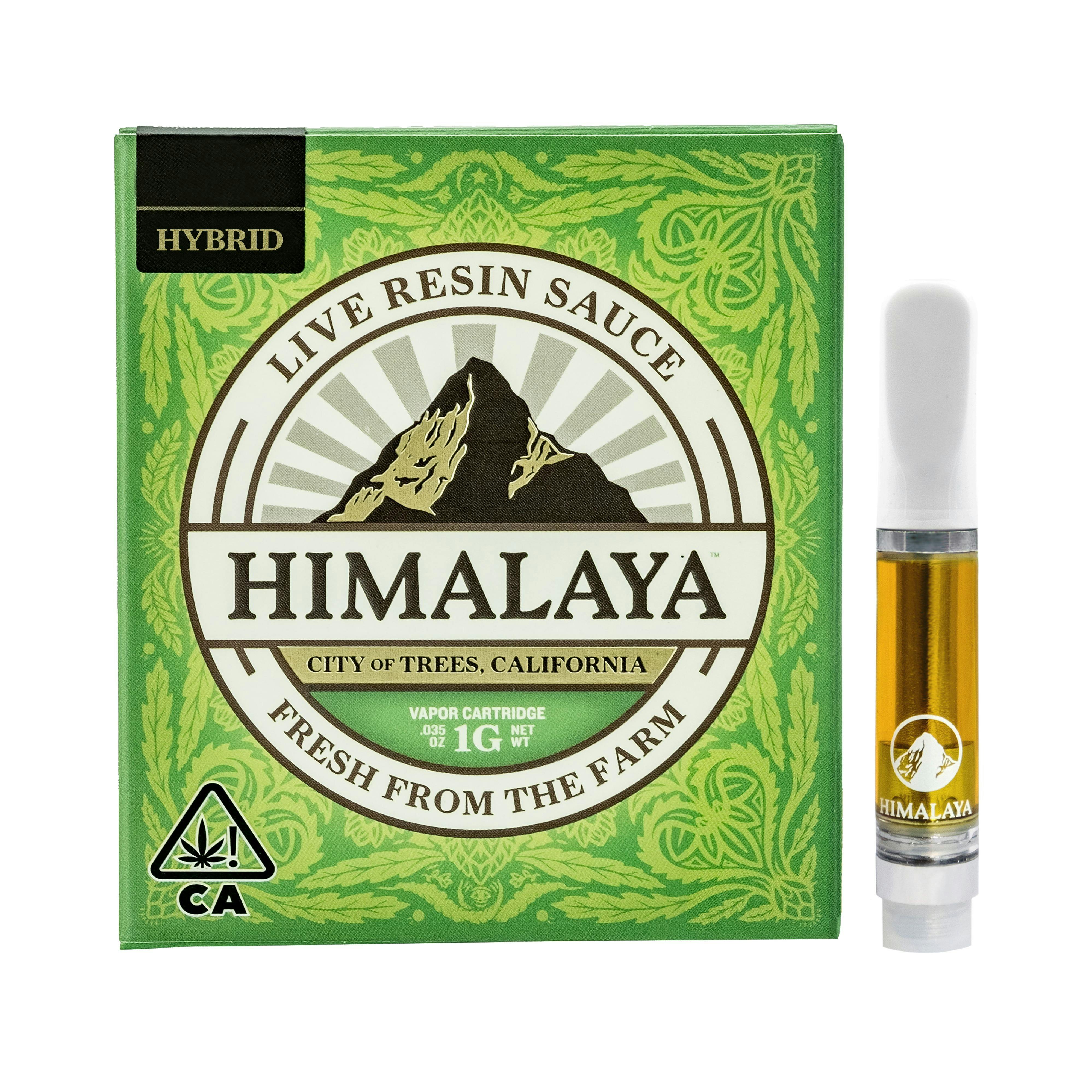 HIMALAYA: Black Lime (Live Sauce) Cartridge | Leafly