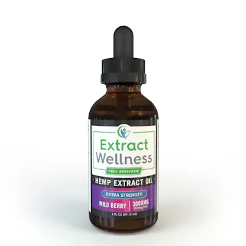 Photo of Extra Strength Full Spectrum Hemp Oil - Wild Berry 3000mg