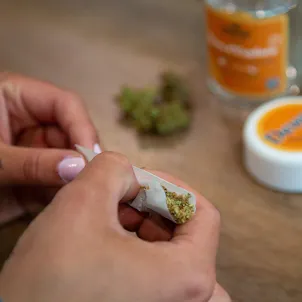 Photo of 7g Flower - Tiny Trees - White Sky