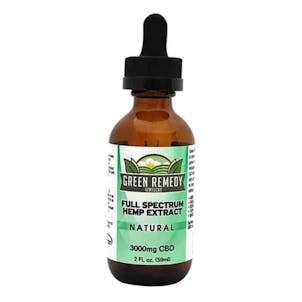 Photo of Green Remedy 3000mg CBD Oil - 2oz Bottle