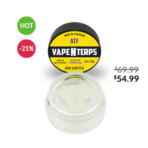 Photo of 1000MG ATF CBD SHATTER