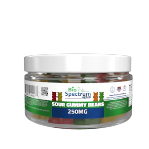 Photo of BioSpectrum Hemp Sour Bears 250mg