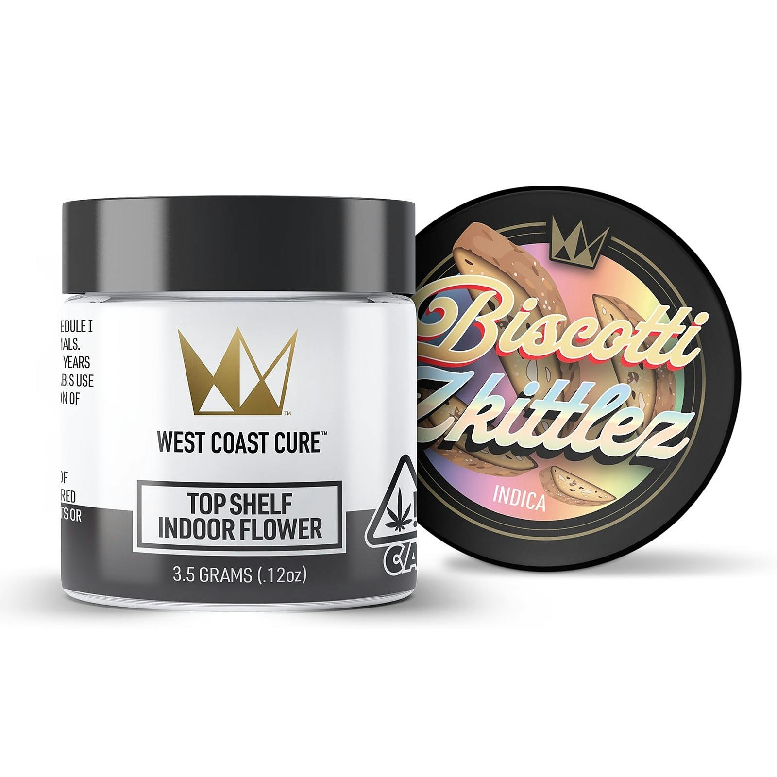West Coast Cure Biscotti Zkittlez 3.5G Top Shelf Flower Leafly