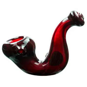 Photo of 4.5" Mushroom Milli Thick Glass Sherlock Pipe