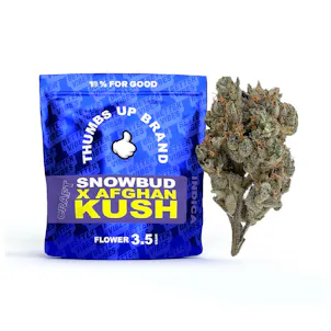 Photo of Thumbs Up Brand Craft Snowbud x Afghan Kush