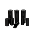 Product image for Pop Top Container 60 Dram - Case of 75 ($0.37) BLACK - Prod Dimensions 1.89”x5.24” Capacity 14 Grams