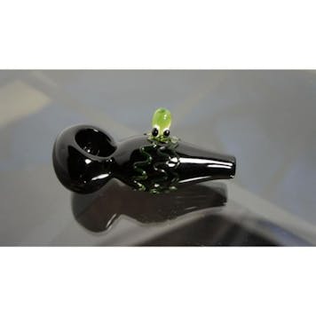 Photo of "Illuminati Glow Critter" Glass Spoon Pipe- Octopus
