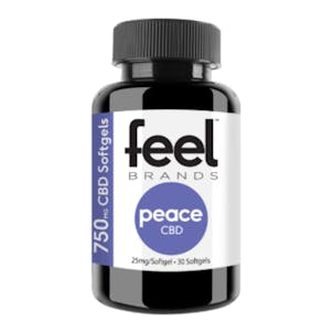 Photo of Feel Peace™ 750mg CBD Gel Capsules