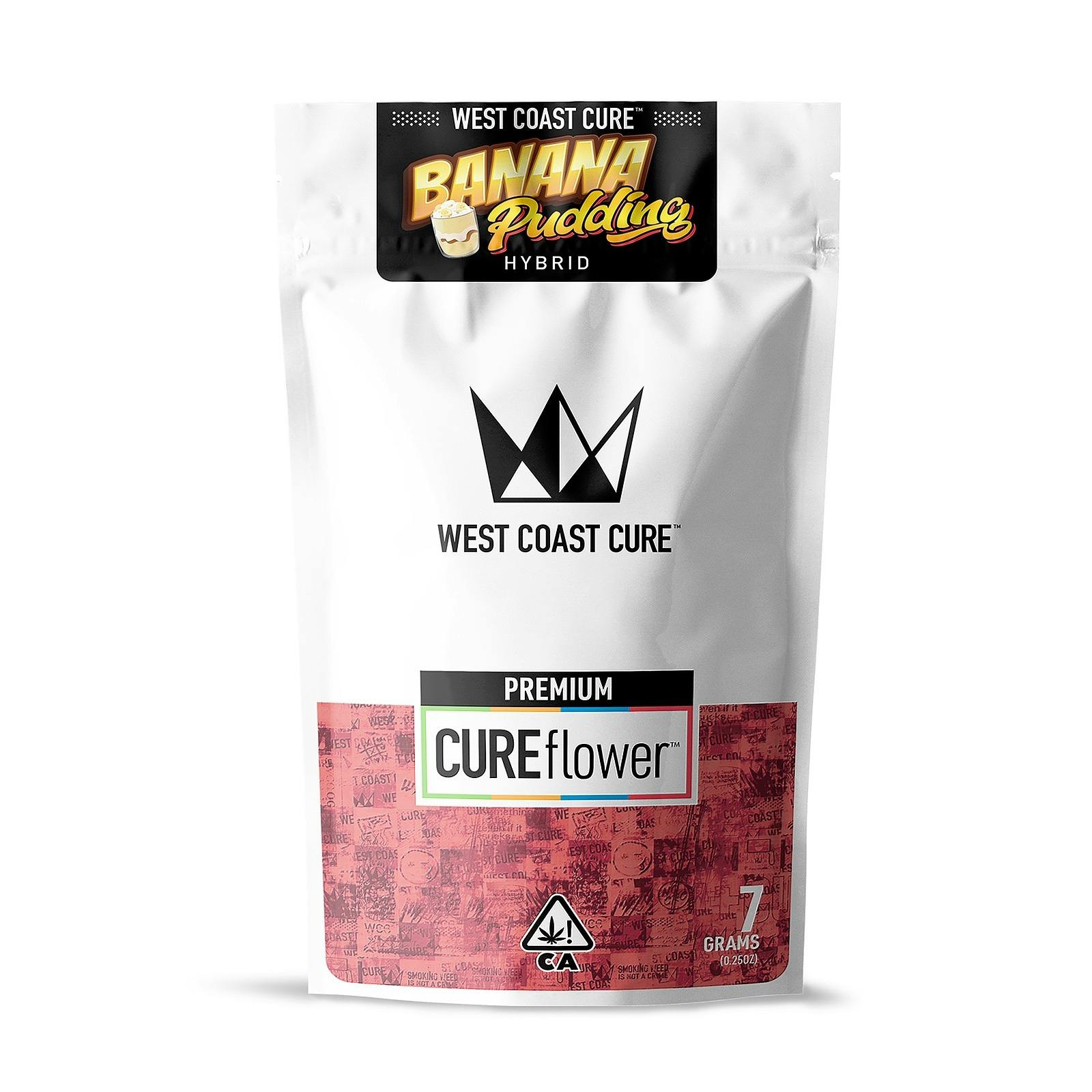 West Coast Cure Banana Pudding 7g Premium Flower Leafly