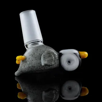 Photo of Empire Glassworks "Penguin Paulie" Bowl Piece