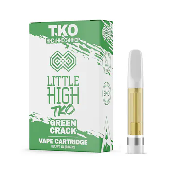 Photo of Little High - TKO (HHC, HHC-O, and HHC-P) - Green Crack - 1 Gram Cart
