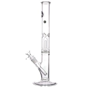 Photo of LA Pipes 12” Single Showerhead Perc Straight Tube Bong