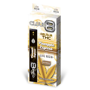 Photo of Cloud 8 *LIVE ROSIN* Delta 8 - Pineapple Express - 1ML Disposable