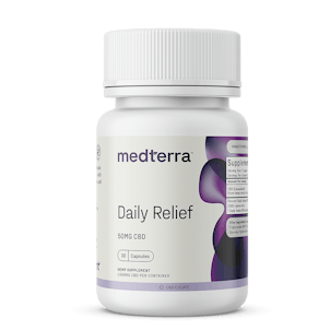 Photo of 50mg CBD Daily Relief Gel Capsules | 25% off with LEAFLY25