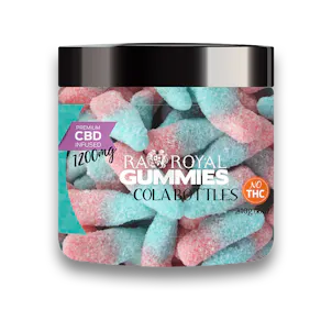 Photo of R.A. Royal Gummies: CBD Gummy Bubblegum Cola Jar (1200 MG)