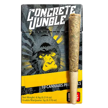 Photo of xConcrete Jungle .5g Pre-Roll 10 Packs - WONDER DOG (Indica blend) - 24.97%