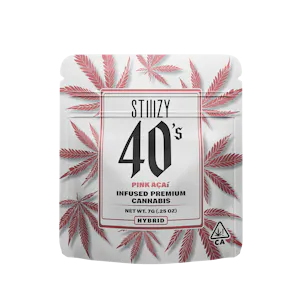 Photo of PINK ACAI 40's INFUSED MYLAR 7G