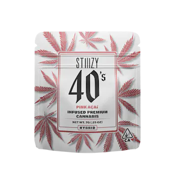 Photo of PINK ACAI 40's INFUSED MYLAR 7G