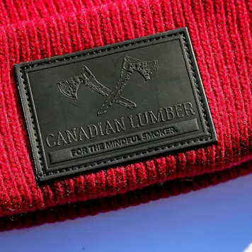 Photo of Red Merino Wool Toque