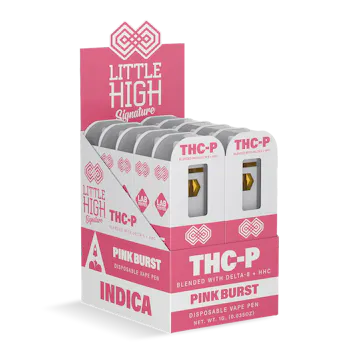 Photo of Little High Signature - THC-P Indica - Pink Burst - 1 Gram Disposable Pen