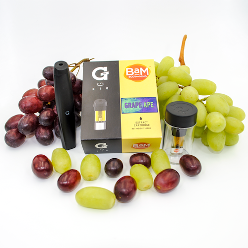 BaM Body and Mind BaM GRAPE APE Distillate G Pen Gio Cartridge