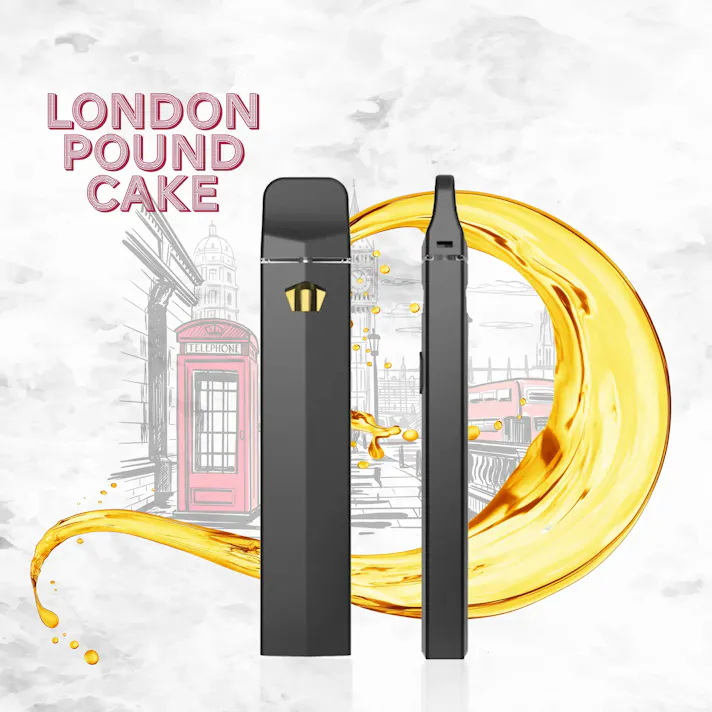 vap concept avignon centre Kalibloom KIK Exotic Blend 2000mg – London Pound Cake (Indica) Vape Pen (.)  – KLOWDZ Vapor & Smokeshop