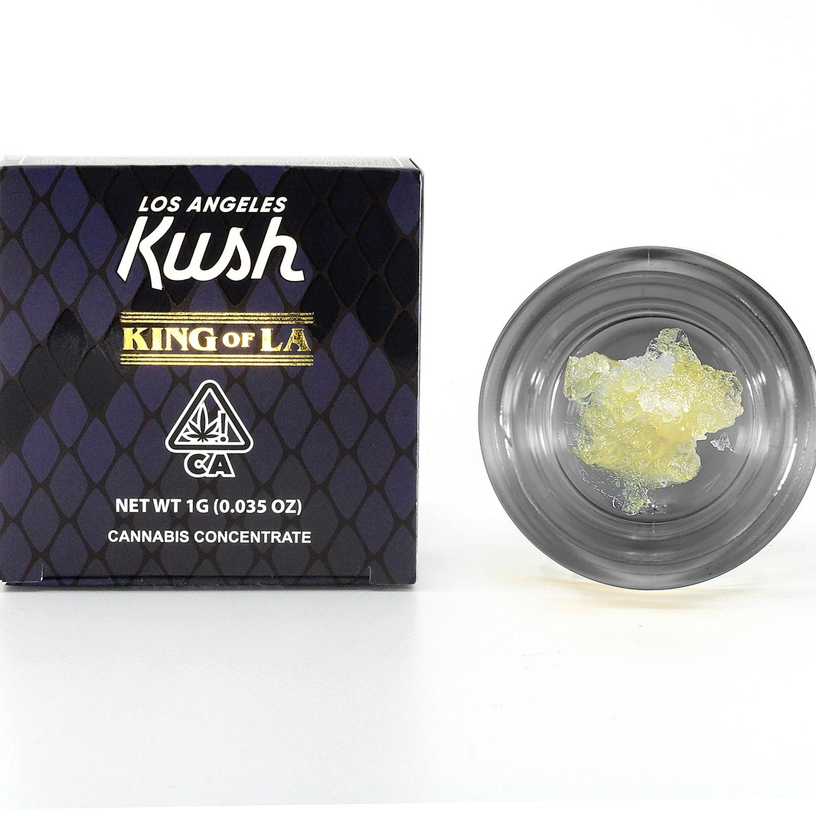 LA Kush Los Angeles Kush King of LA Diamonds 1g Leafly